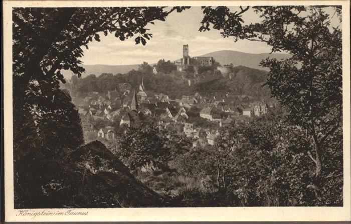 Koenigstein Taunus Burg