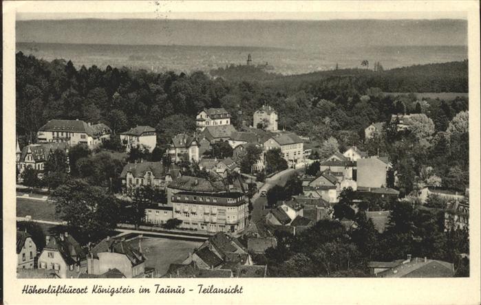 Koenigstein Taunus Teilansicht