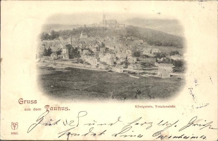 Koenigstein Taunus Taunus