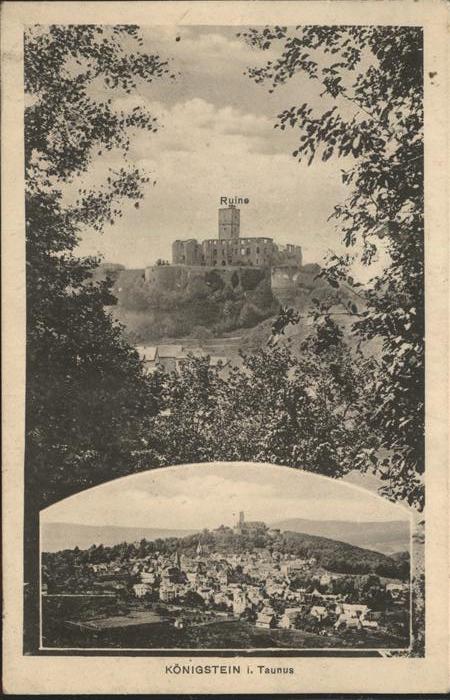 Koenigstein Taunus Ruine