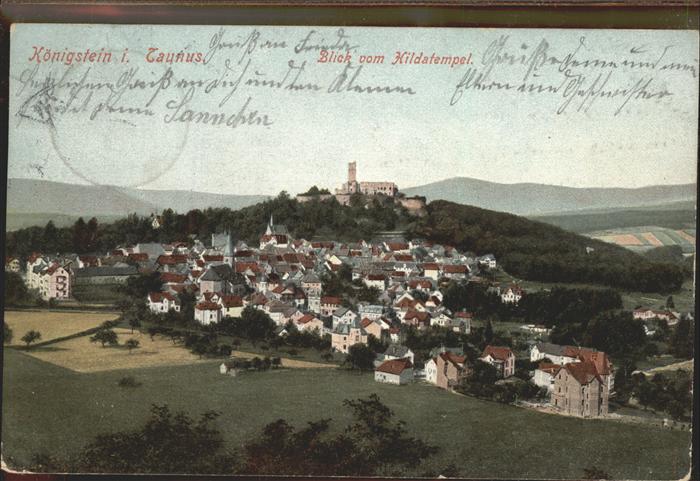 Koenigstein Taunus Hildatempel