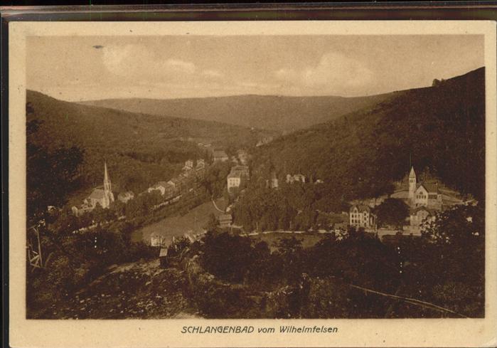 Schlangenbad Taunus Wilhelmfelsen