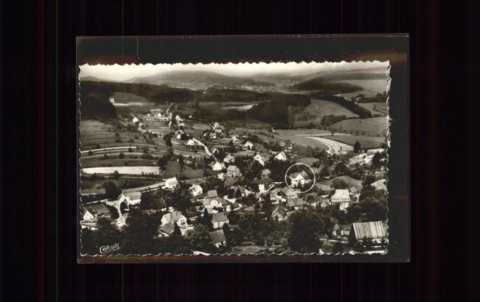 Holzhausen-Externsteine Gaststätte Die Diele Fliegeraufnahme