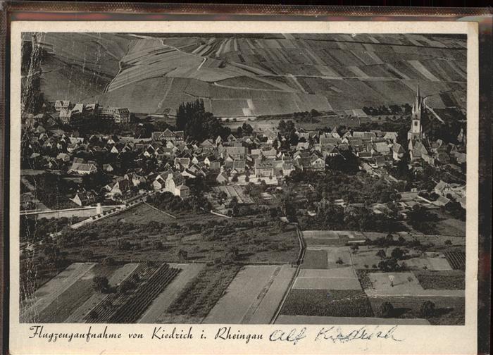 Kiedrich Fliegeraufnahme Rheingau
