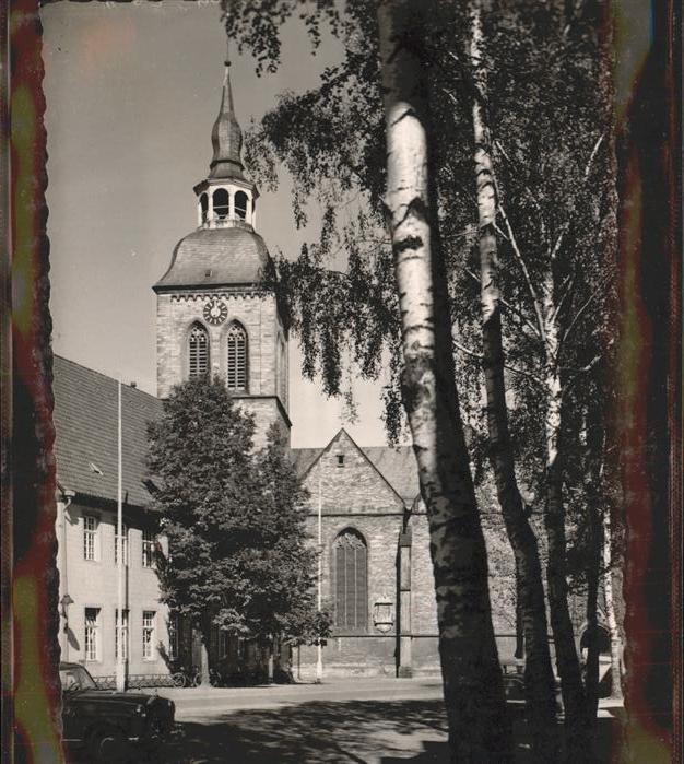 Wiedenbrueck Marktplatz kath. Kirche
