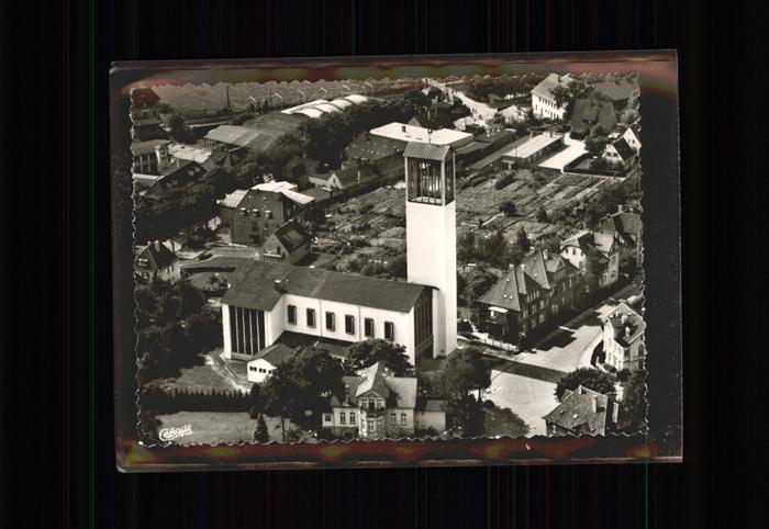 Bad Salzuflen Kath. Liebfrauenkirche Fliegeraufnahme