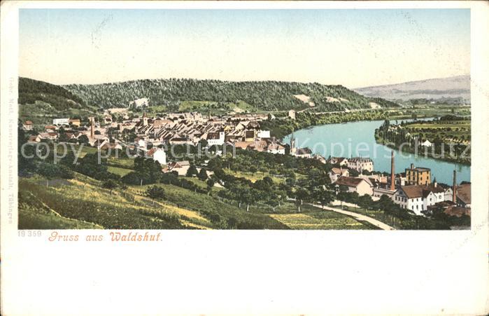 Waldshut Tiengen Rhein Gesamtansicht