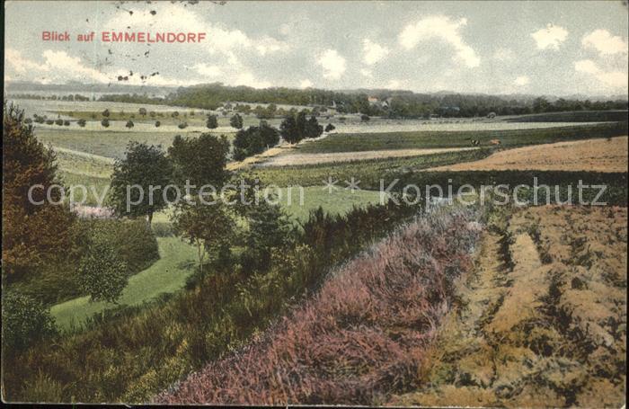 Emmelndorf Blick über die Wiesen und Felder