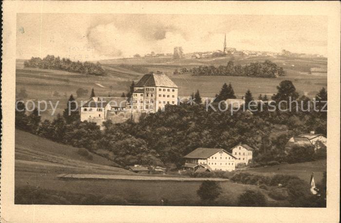 Freyung Schloss Wolfstein mit Kreuzberg