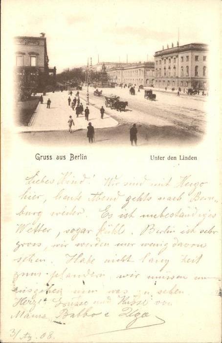 BERLIN CITY Unter den Linden