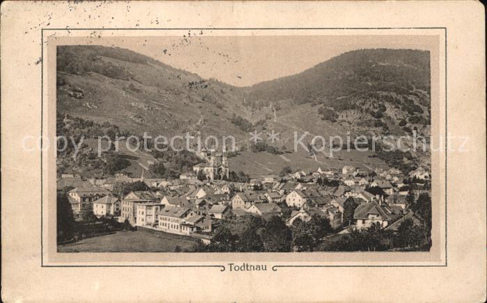 Todtnau Schwarzwald BW Gesamtansicht