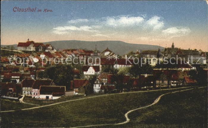 Clausthal-Zellerfeld Goslar Niedersachsen Ortsansicht