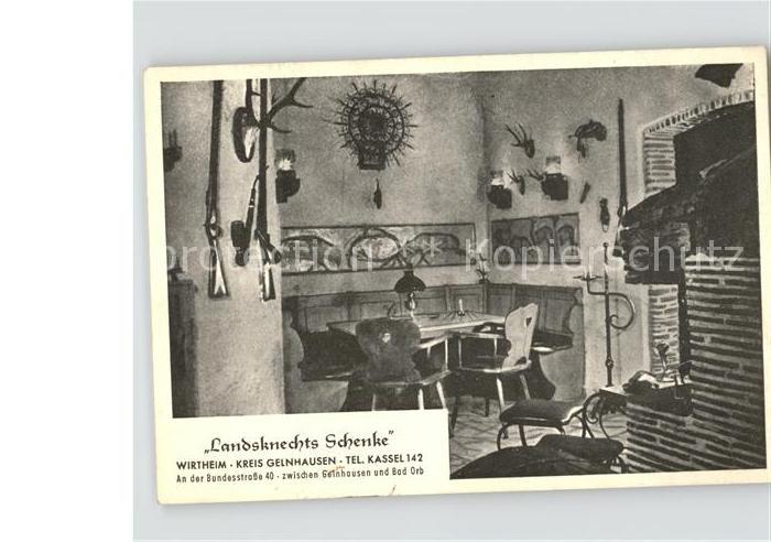 Wirtheim Landsknechts Schenke Gaststube