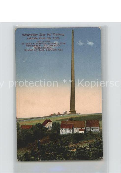 Freiberg Sachsen Halsbrücker Esse