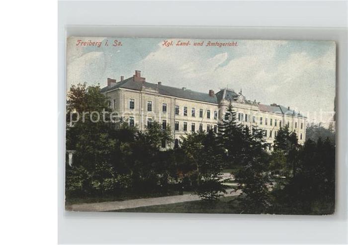 Freiberg Sachsen Kgl Land und Amtsgericht