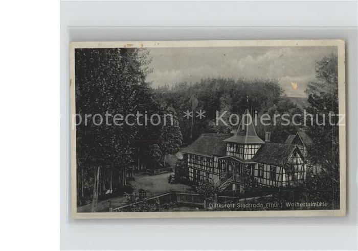 Stadtroda Thueringen Weihertalmuehle