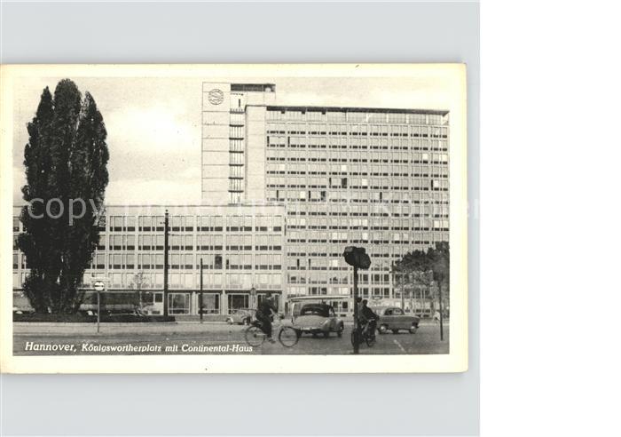 HANNOVER  CITY Koenigswortherplatz Continental-Haus
