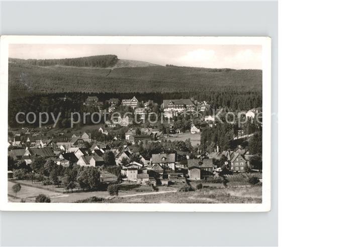 Braunlage Harz Blick zum Huetteberg