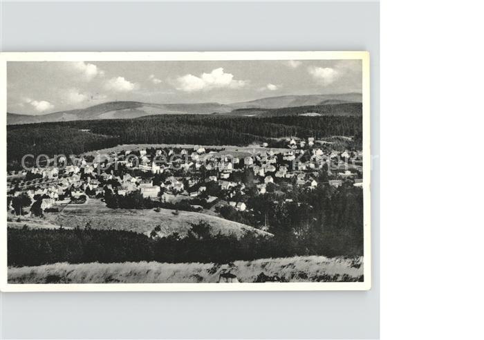 Hahnenklee-Bockswiese Harz Blick vom Bocksberg