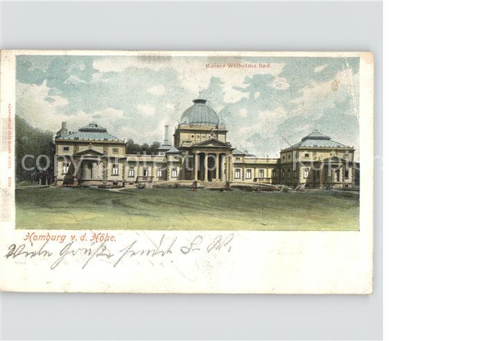 Bad Homburg Hoehe Kaiser Wilhelm Bad