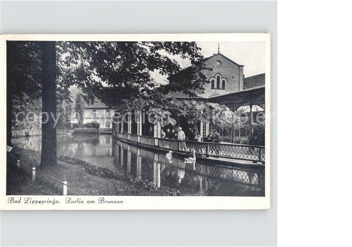 Bad Lippspringe Partie am Brunnen