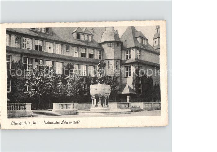 Offenbach Main Technische Lehranstalt