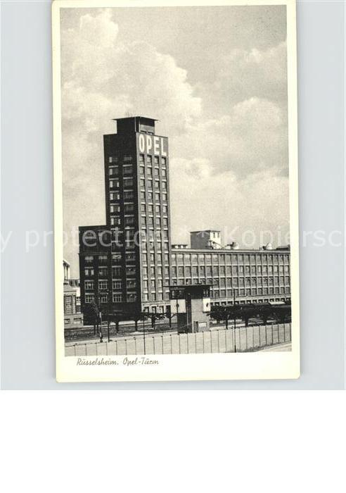 Ruesselsheim Main Opelturm