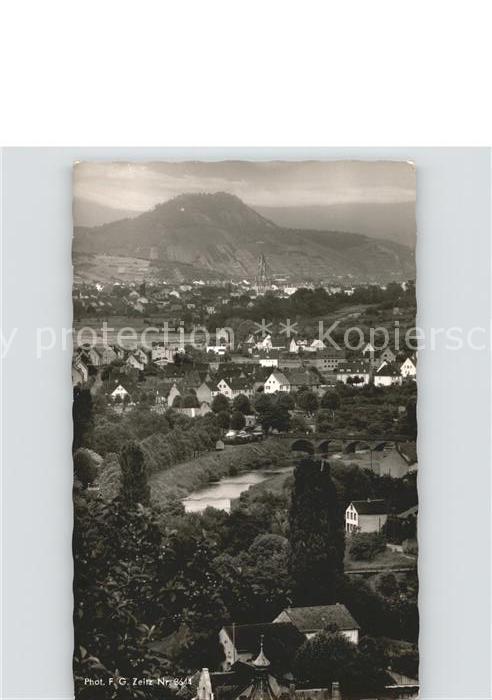 Ahrweiler Grafschaft Blick vom Hotel und Cafe Hohenzollern