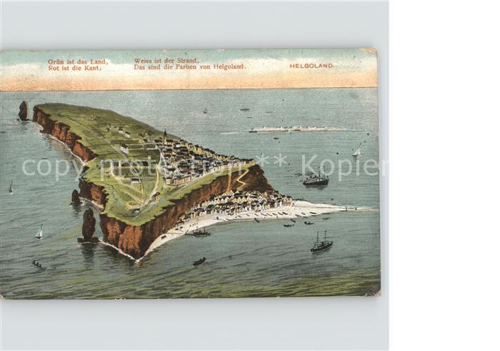 HELGOLAND Insel Schleswig-Holstein Total