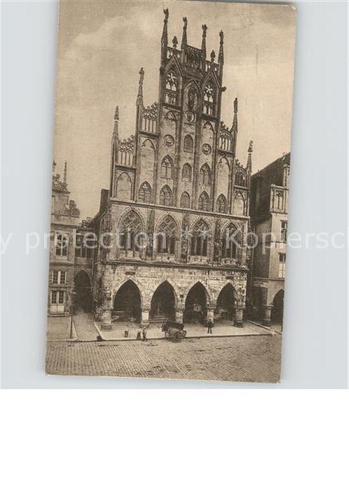 Muenster Westfalen Rathaus