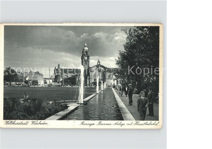 Wiesbaden Anlage am Hauptbahnhof