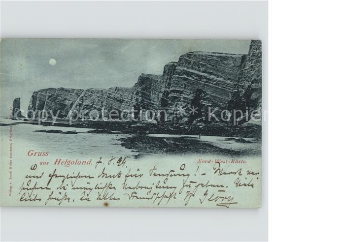 HELGOLAND Insel Schleswig-Holstein Nord-West-Kueste