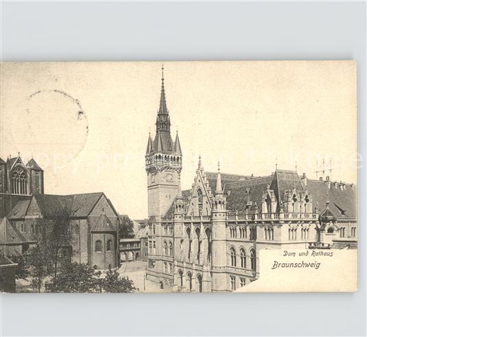 BRAUNSCHWEIG  CITY Dom und Rathaus