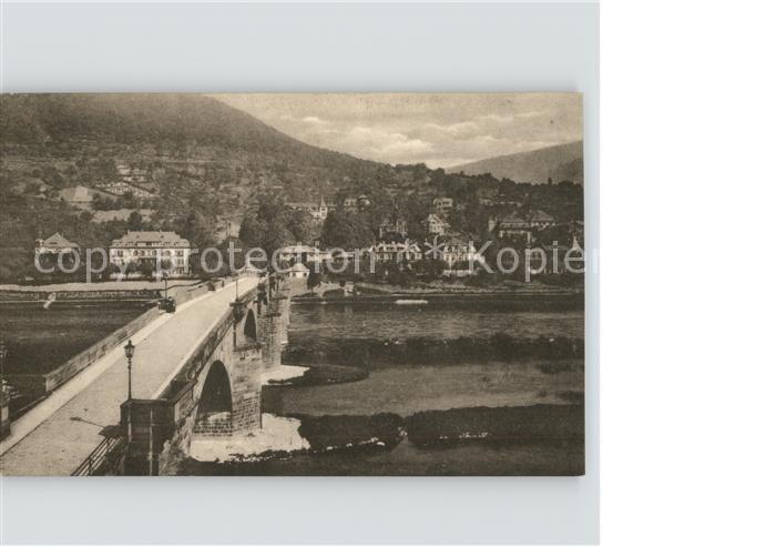 Heidelberg Neckar Bruecke Neckar