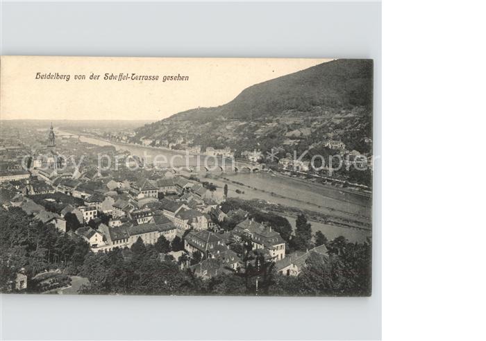 Heidelberg Neckar Neckarpanorama