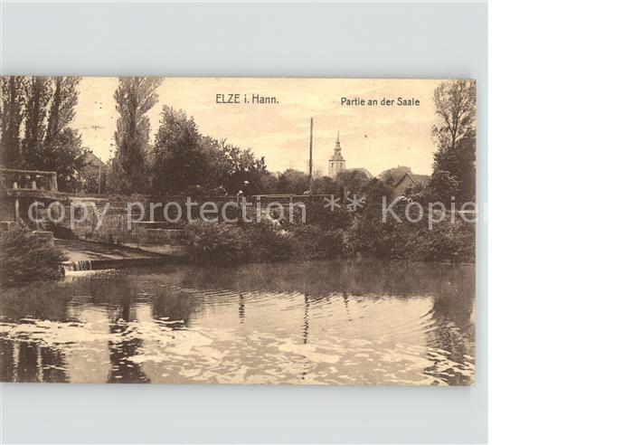 Elze Leine Partie an der Saale