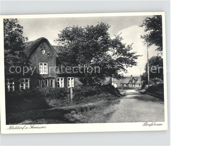 Norddorf Amrum Dorfstrasse
