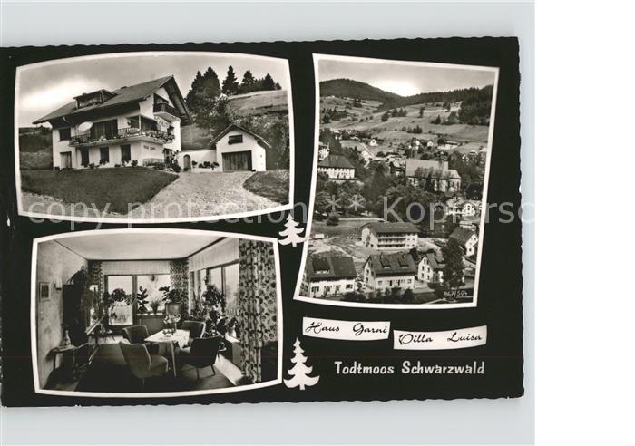 Todtmoos Schwarzwald BW Haus Garni Villa Luisa