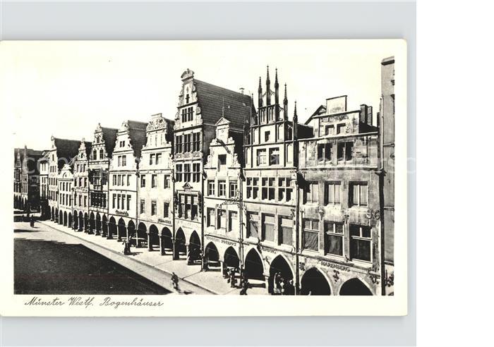 Muenster Westfalen Bogenhaeuser