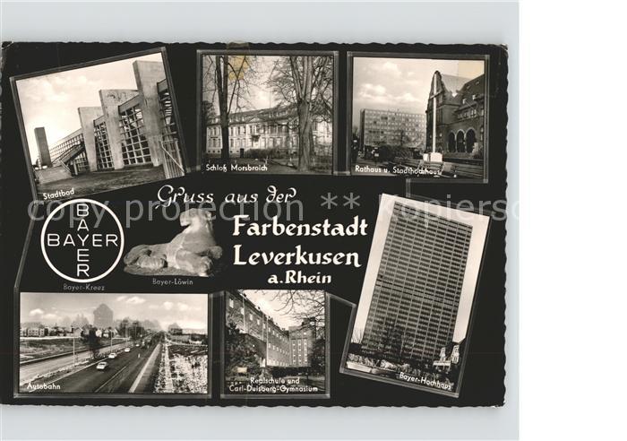 LEVERKUSEN  CITY Farbenstadt Bayer