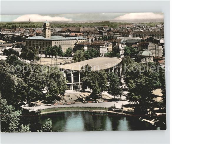 Karlsruhe Schwarzwaldhalle Oberpostdirektion