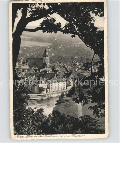 Hann. Muenden Stadt an den drei Fluessen