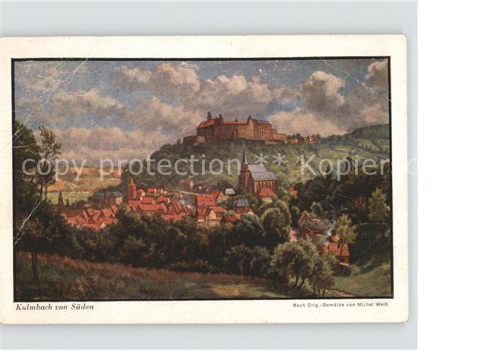 Kulmbach Bayern Kuenstlerkarte