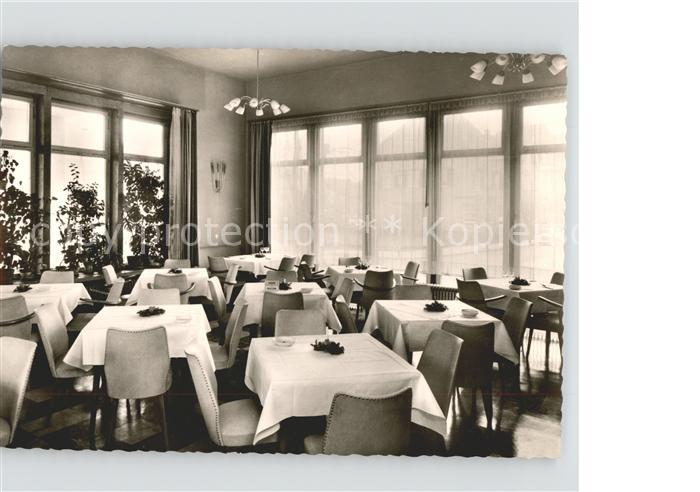 Koenigswinter Speiseraum der Bahnhofsgasstaette