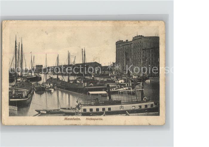 MANNHEIM BW Hafen Schiffe