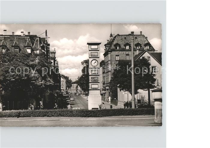 Heilbronn Neckar Rathenauplatz und Wilhelmstrasse