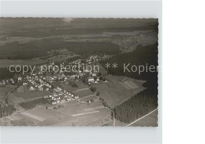 Koenigsfeld Schwarzwald Fliegeraufnahme