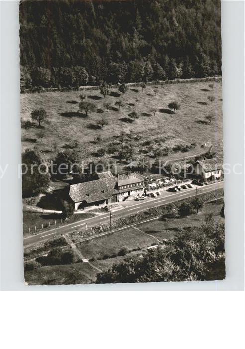 Marzell Fliegeraufnahme Albtal-Gasthaus Gertrudenhof