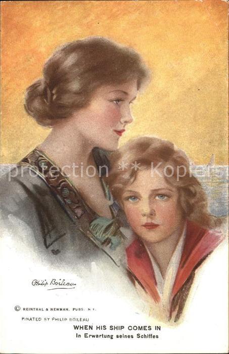 Boileau Philip Nr. 830 When his ship comes in Frau Mut