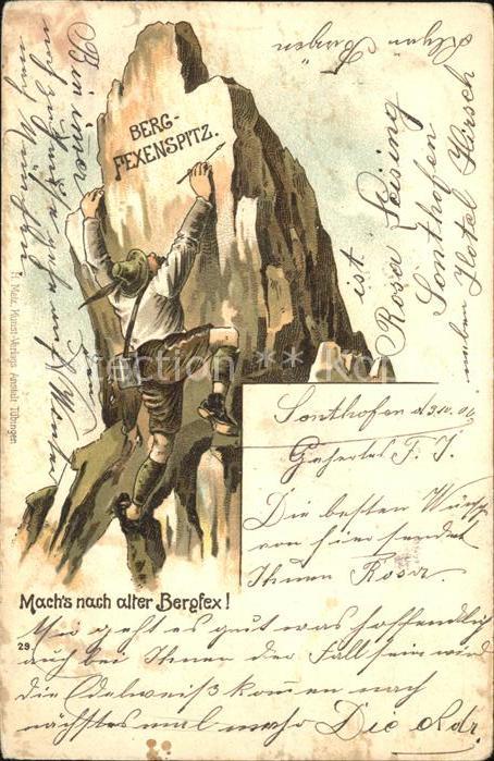 Bergsteigen Klettern Berg-Fexenspitz